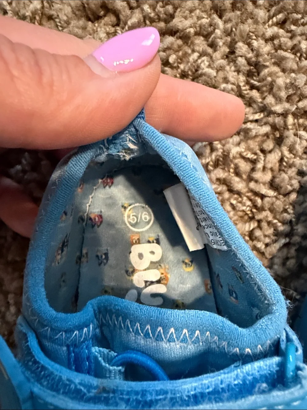 Bluey Kids Water Shoes